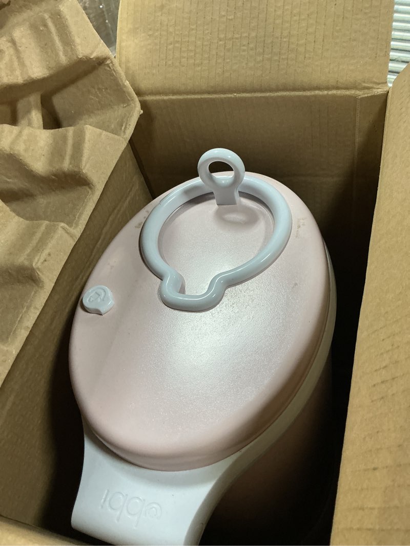 Condition photo showing As Is for Ubbi Steel Diaper Pail, Odor Locking, No Special Bag Required, Award-Winning, Registry Must-Have, Blush Pink
