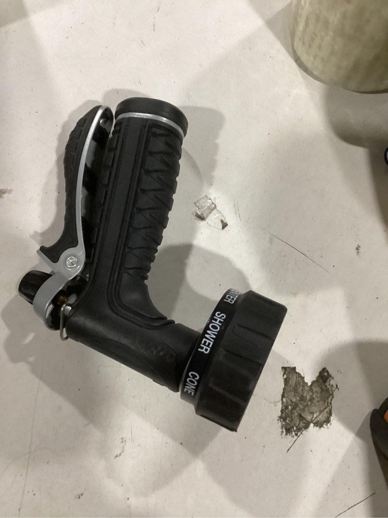 Condition photo showing As Is for orbit 7 -pattern thumb control trigger nozzle