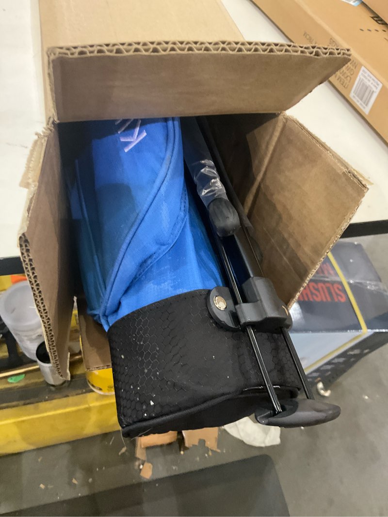 Condition photo showing Good Condition for KIKGOLF Lightweight Sunday Small Golf Stand BagsGolf Bag for Men and Women,Travel Practice Golf Club Bag with Dual Strap and Pockets,48.23inch Blue