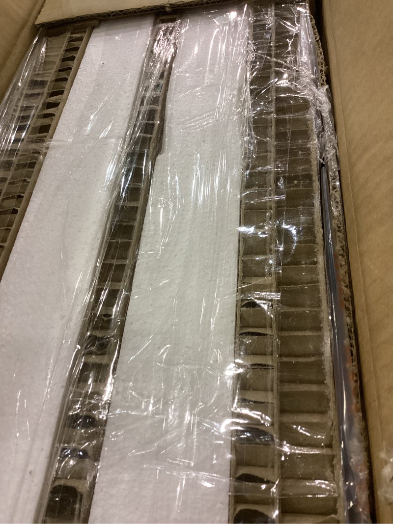 Condition photo showing New/Like New for 2 Pack 2 Light 15" Alabaster Marble Bathroom Wall Sconce Modern Concise Style Wall Light Fixture,Black Finish for Bedroom Hallway Bedside 15 Inch