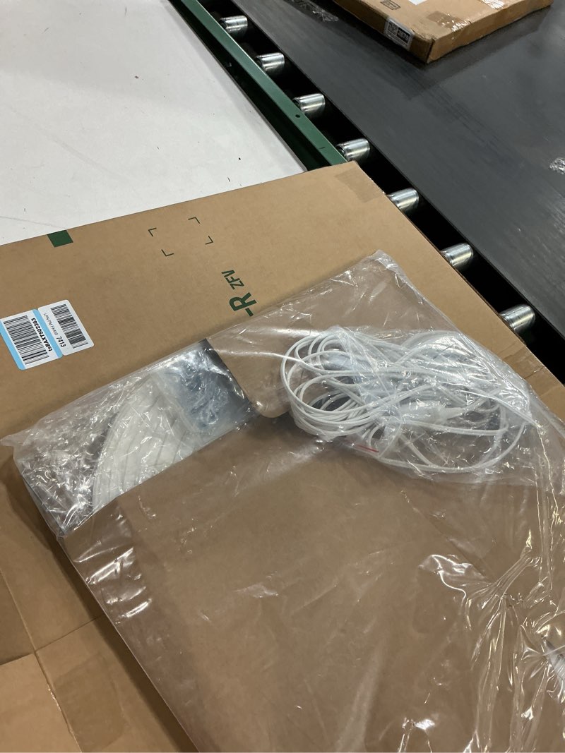 Condition photo showing Good Condition for 2 Sets Jumbo Round Paper Lanterns with Lamp Cord Cable White Hanging Paper Lanterns Chinese Japanese Pendant Hanging Lamp for Birthday Wedding Bridal Anniversary Party Decoration(24 Inch) 24 Inch Round