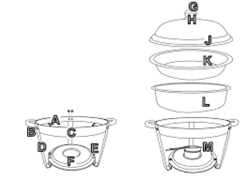 chafing dish set