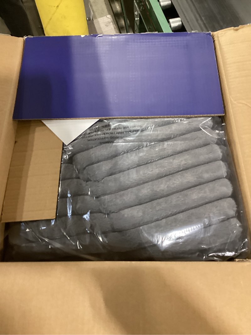 Condition photo showing Good Condition for Hobestluk 3 in 1 Bean Bag Chair Giant Bean Bag Chairs Convertible Bean Bag Floor Cushion with Machine Washable Cover, Beanbag Chairs for Adult (Dark Grey)