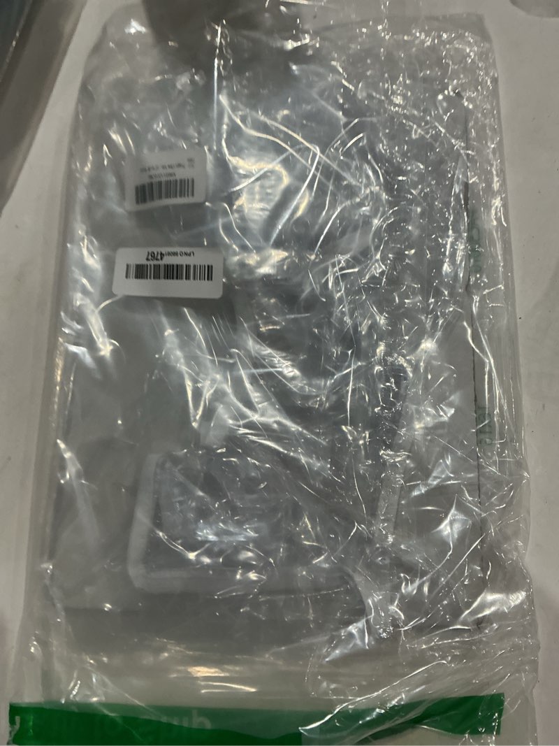 Condition photo showing As Is for pioggia clear vinyl round fitted tablecloth elastic edged table cloth waterproof oil-proof plastic cover best for 22" to 26" round table 26" (round)
