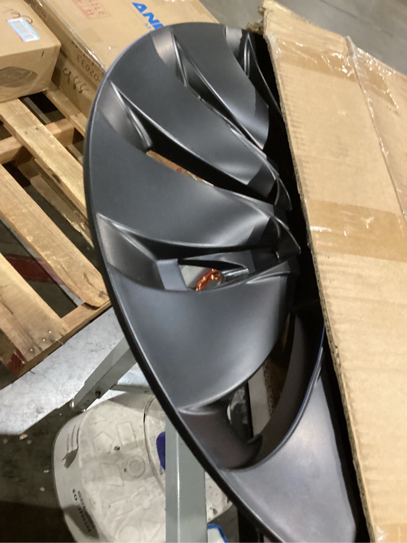 Condition photo showing As Is for single***hubcaps for tesla model y wheel cover hub caps wheels rim covers replacement matte black tesla model y accessories 2024 2023 2022 2021 uberturbine style 19 inch