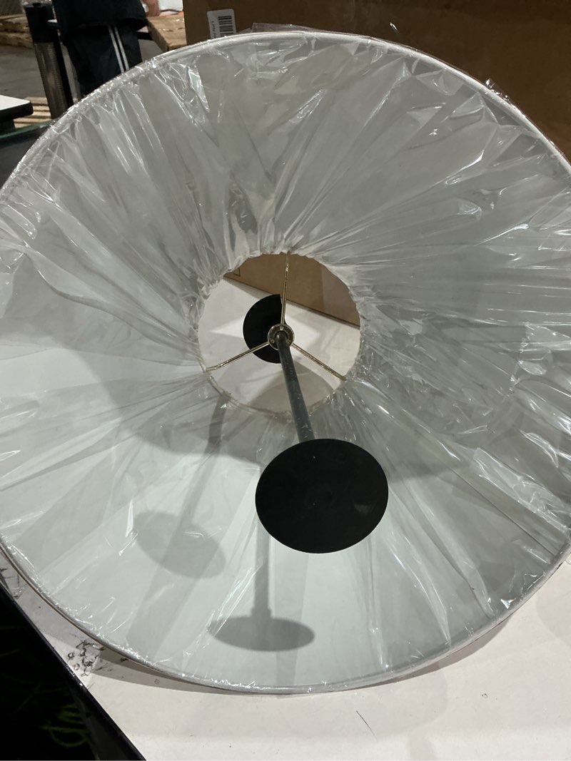 Condition photo showing As Is for brown lamp shade