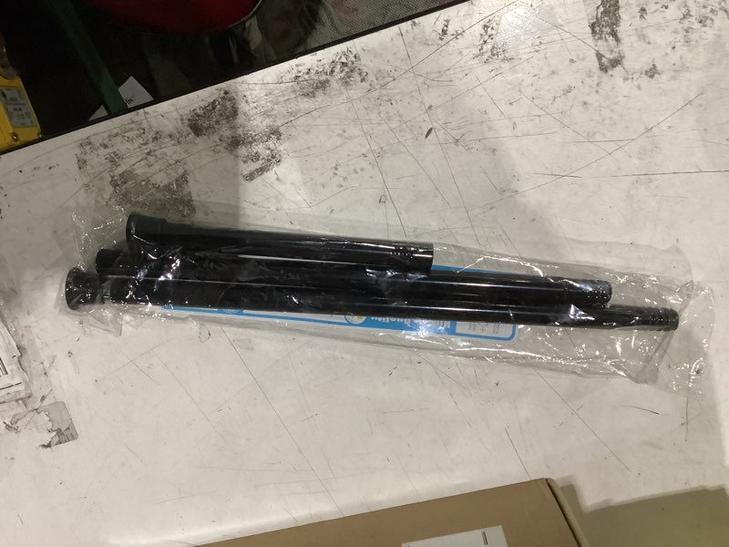 Condition photo showing New/Like New for aizesi tension rod 24 to 46 inch, 1pcs black tension curtain rod, adjustable spring tension rod no drilling for window?kitchen?closet?doorway