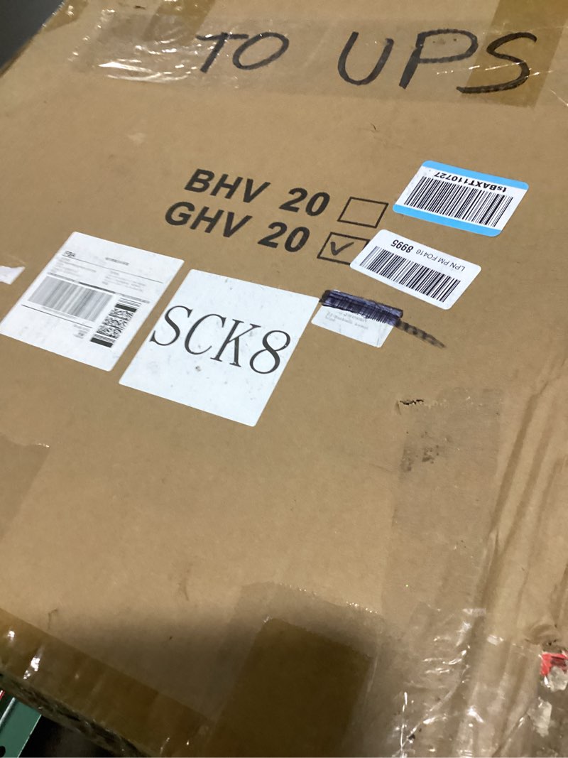 Condition photo showing Good Condition for 20 Inch Galvanized Shutter Exhaust Louver Vent, Automatic Gravity Shutter Louver Vent for Home Attic