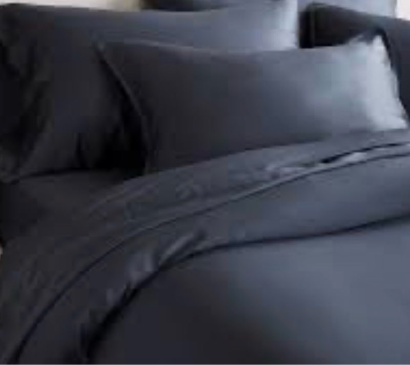 quince bamboo duvet cover set of 4 pcs king / ocean