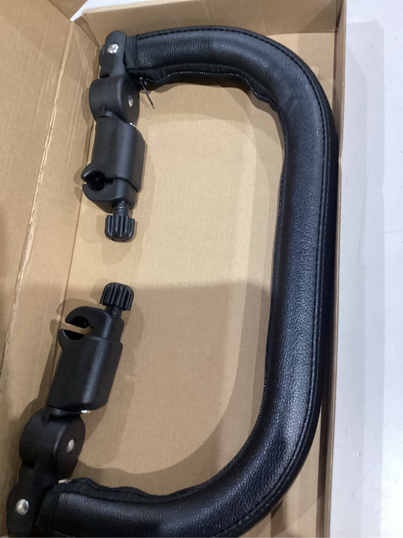 Condition photo showing Good Condition for Stroller Bumper Handle Armrest Adjustable Detachable Pu 39x39x8cm for Compatibility Enhanced Water Resistance and Durability for Replacing Old Stroller Accessories
