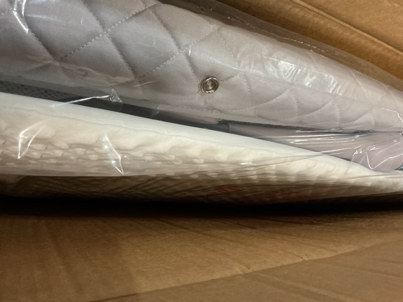 Condition photo showing New/Like New for Bassinet Bedside Sleeper, Adjustable Height Baby Bassinet with Wheels, Easy Assemble & Folding Crib with Comfy Mattress, Breathable Mesh Bedside Bassinet for Infant Newborn (Grey)