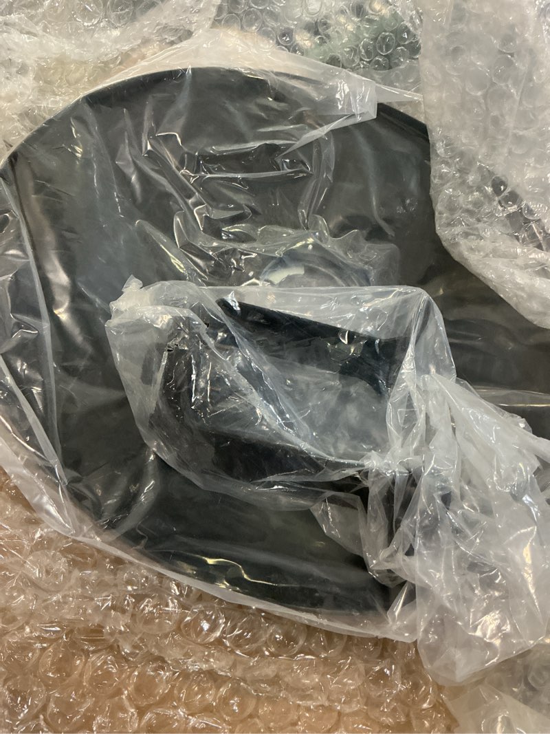 Condition photo showing New/Like New for heel hub cap cover for 2018 freightliner cascadia (wheel hub cap cover with mount bracket)
