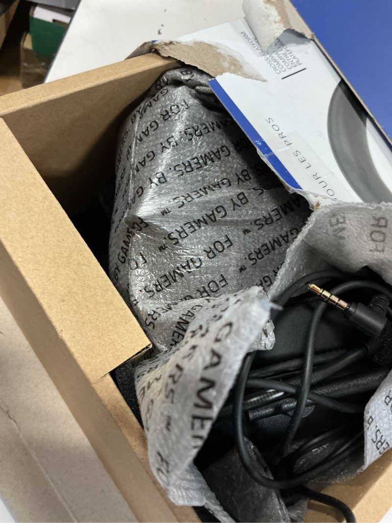 Condition photo showing Good Condition for razer blackshark v2 x playstation gaming headset: 50mm drivers - cardioid mic - lightweight - comfortable, noise isolating earcups - for ps5, xbox series x, pc, switch via 3.5 mm audio jack - black black 3.5 mm playstation