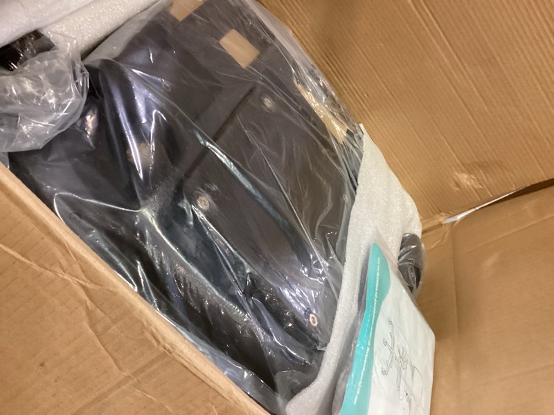 Condition photo showing Good Condition for Ergonomic Office Chair with 9D Arms,Adjustable Seat Depth,3D Lumbar Support,135° Recline,3D Headrest & Footrest,Mesh Computer Desk Chair - Ultimate Comfort for Home & Executive Office Black