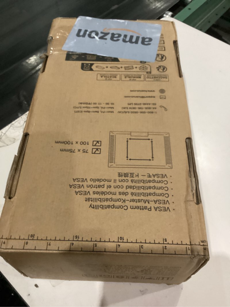 Condition photo showing As Is for HUANUO TitanLift Heavy Duty Monitor Arm for Screens up to 49", Holds 44 lbs, Aluminum Ultrawide Screen Desk Mount, Fully Adjustable Single Gaming Monitor Mount with Dual C-Clamp, Max VESA 100x100mm 49" Non-RGB