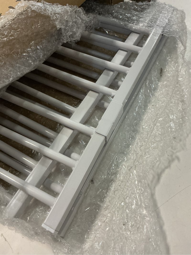 Condition photo showing Good Condition for dog gate, shyujajie adjustable extra wide short dog gate,small pet gate with 4 extension kits, pressure mounted for doorways & stairs (white, 18-48" w*14" h) 18-48"w*14"h white