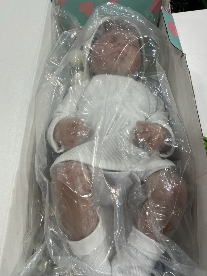 Condition photo showing New/Like New for zero pam full silicone baby doll-20 in reborn baby dolls silicone full body, realistic babys doll, anatomically correct girl, real life reborn dolls (full body girl 02)
