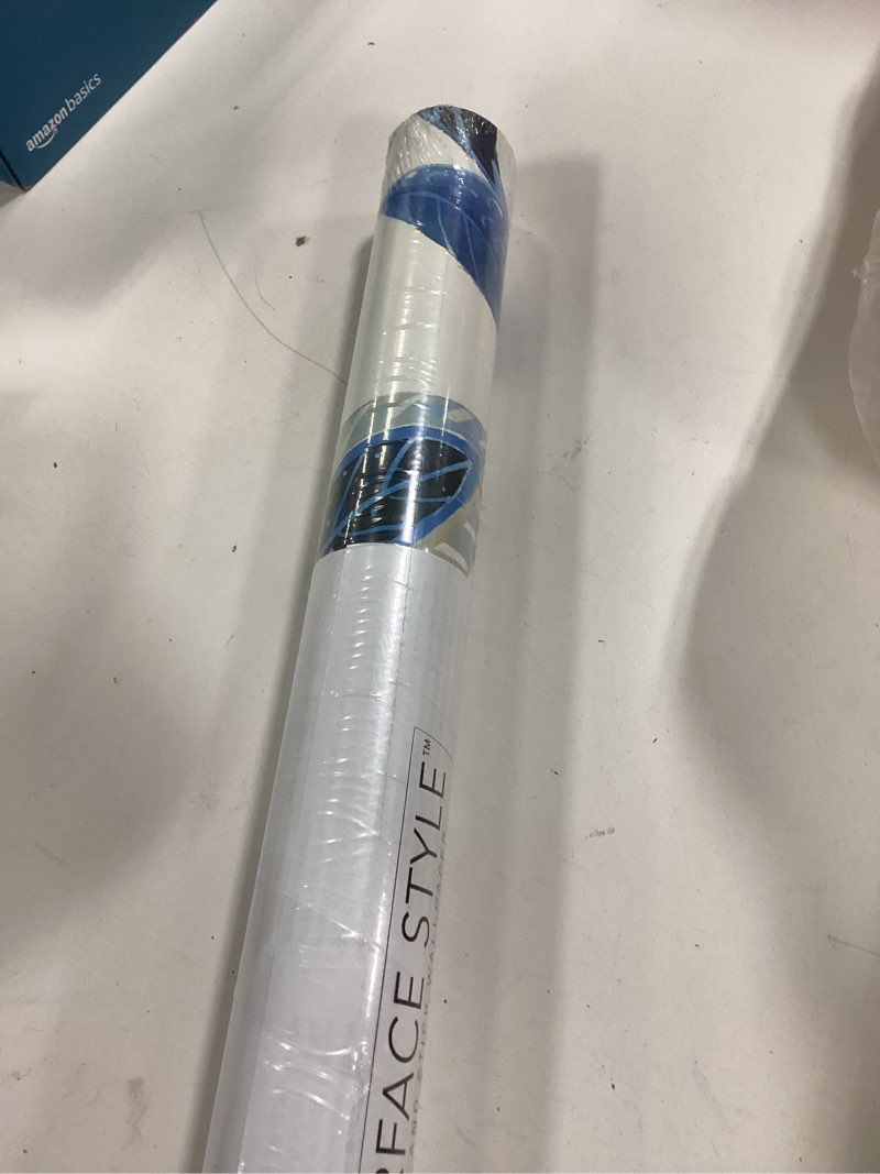 Condition photo showing New/Like New for Surface Style - Peel and Stick Wallpaper, Floral Wallpaper for Bedroom, Powder Room, Kitchen, Vinyl, 30.75 Sq Ft Coverage (Kimono Vine Collection, Rose)