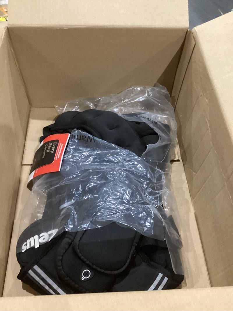 Condition photo showing Good Condition for ZELUS Weighted Vest, 6lb/8lb/12lb/16lb/20lb/25lb/30lb Weight Vest with Reflective Stripe for Workout, Strength Training, Running, Fitness, Muscle Building, Weight Loss, Weightlifting 25lb Black