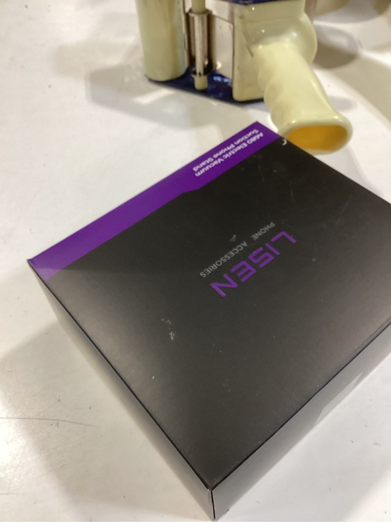 Condition photo showing New/Like New for LISEN Electric Retractable Car Phone Mount, iPhone Vacuum Electric Suction Cup Phone Mount, Suction Cup Magnetic Phone Holder, only for Mirror, for iPhone 17 Pro Max Plus 16 15 ~ X, Samsung Galaxy S25