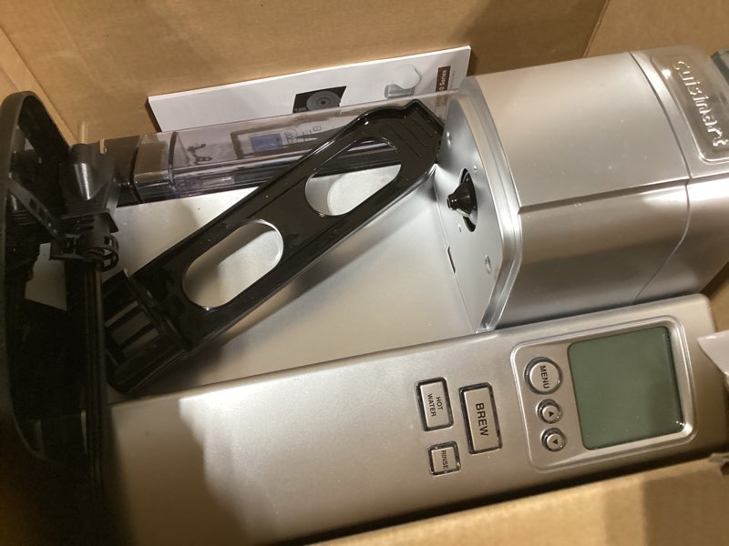 Condition photo showing Good Condition for Cuisinart Coffee Maker, Single Serve 72-Ounce Reservoir Pod Coffee Machine, Programmable Brewing & Hot Water Dispenser, 3 Cup-Size Settings, Stainless Steel, SS-10P1, Silver