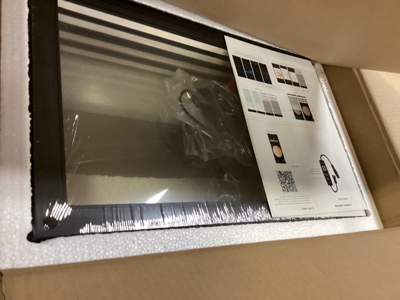 JACKYLED Display Cabinet with LED Lights 4-Tier Curio Cabinet with Cus Visit