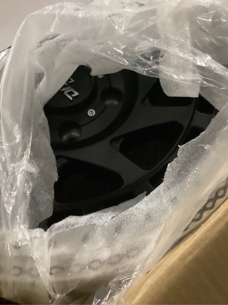 Condition photo showing New/Like New for DIRTY LIFE 17" Inch 5x127 Wheel Rim DT-1 9303 17x9-38mm Matte Gunmetal/Black Simulated Ring