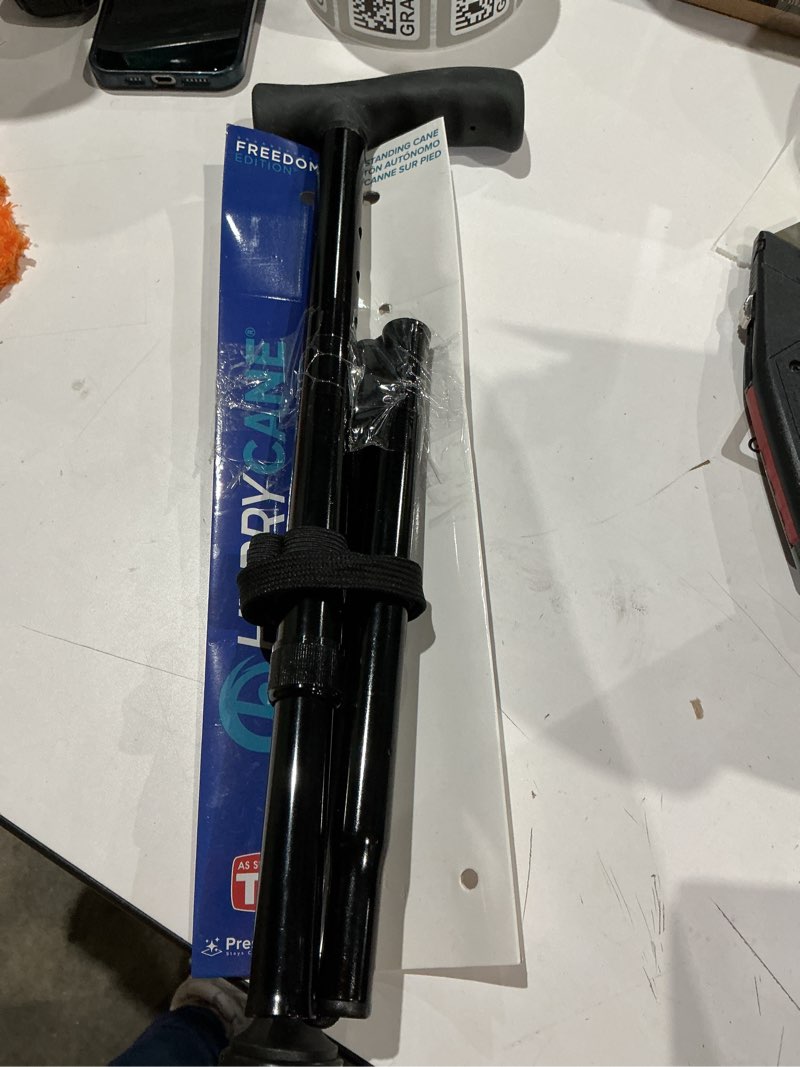 Condition photo showing Good Condition for hurrycane freedom edition folding cane with t handle, black