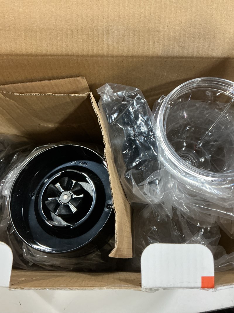 Condition photo showing As Is for KOIOS Smoothie Blender, Max 1000w Personal Blender for Shakes and Smoothies, 12Pcs Coffee Grinder and Countertop Blenders Combo for Kitchen, Portable Smoothie Blenders with 2x22 oz To-Go Cups, Non-BPA