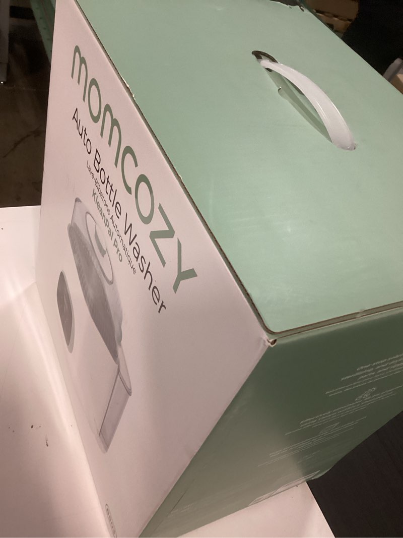 Condition photo showing New/Like New for momcozy kleanpal pro baby bottle washer, sterilizer & dryer - all-in-one cleaning machine for bottles, pump parts & baby essentials - time-saving & effortless care