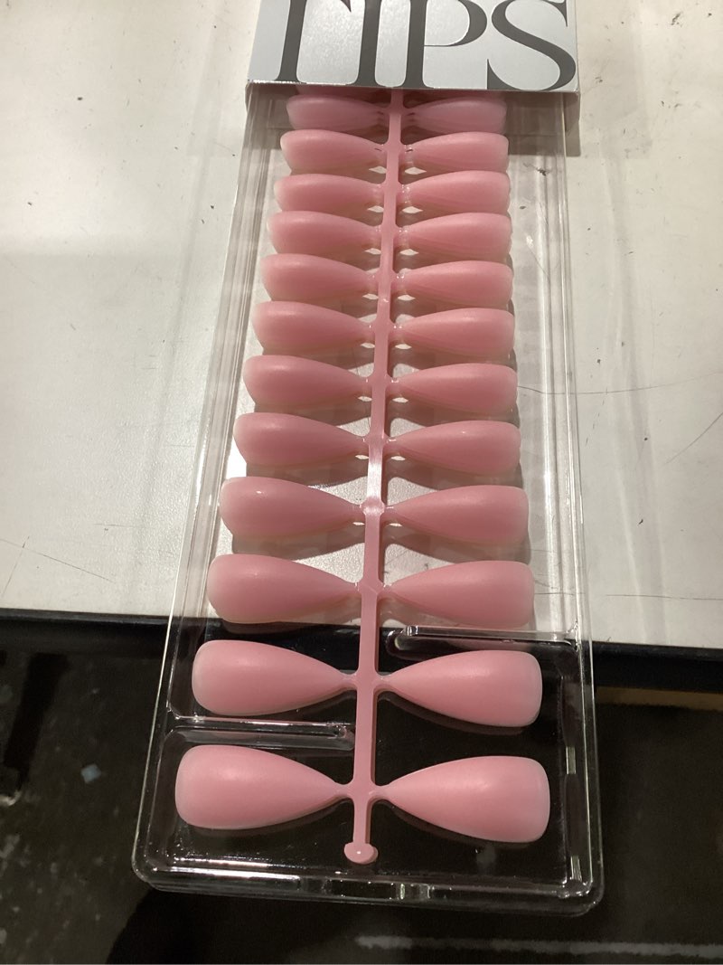 Condition photo showing New/Like New for btartboxnails xcoattips bare 5-shades nude press on nails - 4-week wear long stiletto press on nails, easy to apply, soak off, salon quality value at home, 16 sizes - 160 fake nails 07 l - stiletto in bare 5-shades nude base