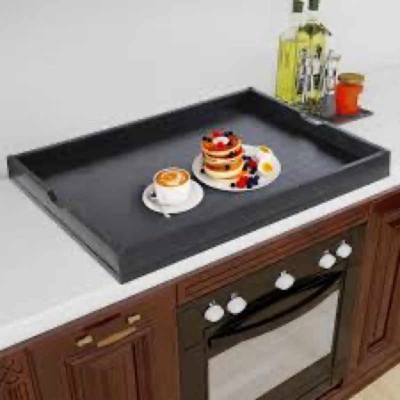 WOLKI Noodle Board Stove Covers for Gas Burners, 30"L x 22"W x 2.5"Th Heavyweight Stove Top Covers f