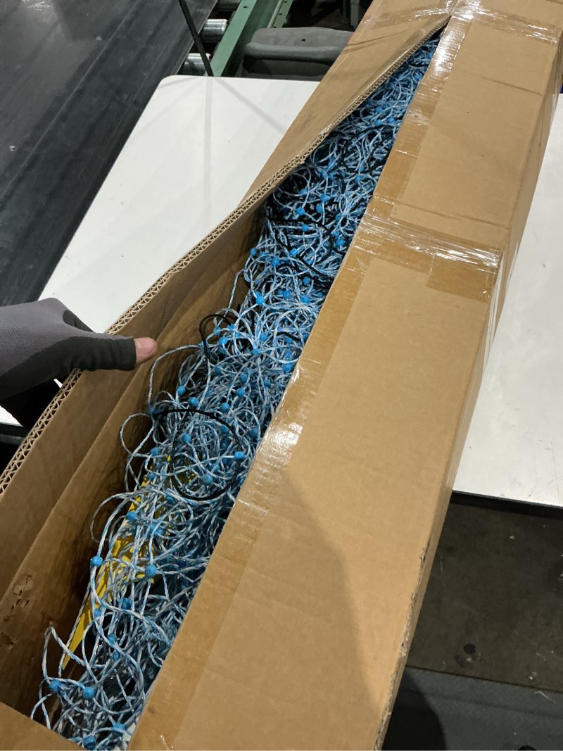 Condition photo showing As Is for electric netting (42" x 164') electric fence for backyards, homesteads, gardens, farms, and ranches (10/42/7)