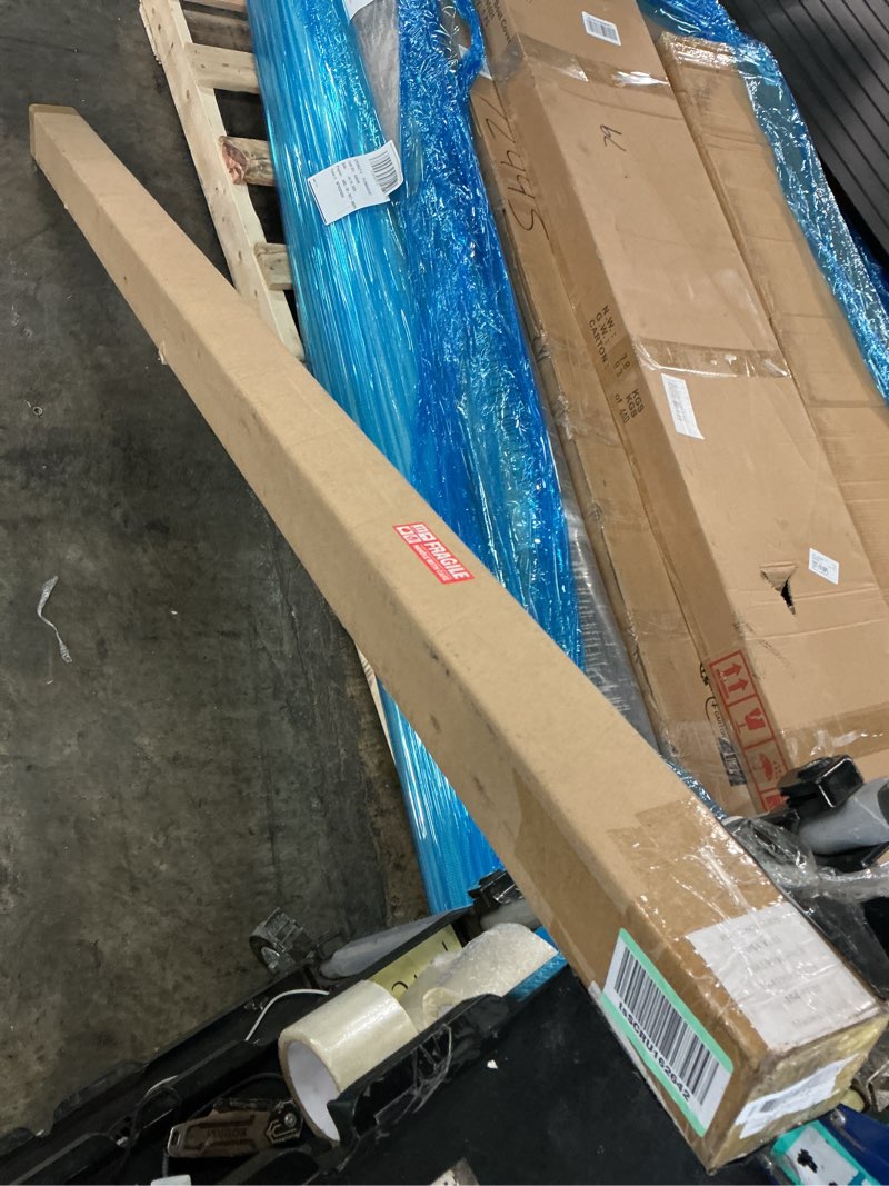 Condition photo showing New/Like New for (pack of 4) linkable led utility shop lights for garage, 6ft, 60w, led tube ceiling light t8 integrated single fixture, 6000k, 8000lm daylight v shape, basement, offices, clear lens, plug and play 6ft-4pack