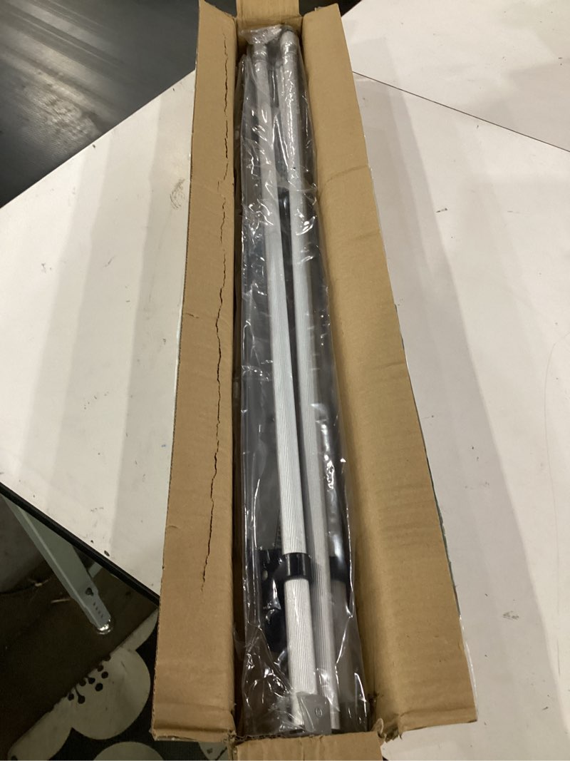 Condition photo showing Good Condition for u.s. art supply 66" high classroom silver aluminum flip chart easel & presentation stand - adjustable floor/tabletop, portable tripod, holds 25 lbs., for chart paper, poster boards, & pads 1