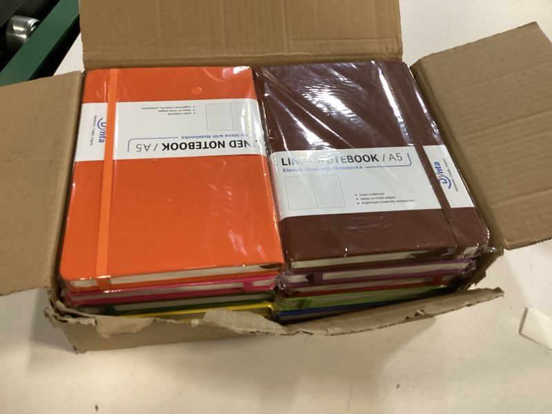 Condition photo showing New/Like New for Clairefontaine My Essential Notebook - A5 - Lined - Tan 10 Pcs 