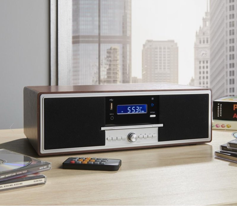The Bluetooth CD Playing Multiformat Tabletop Radio