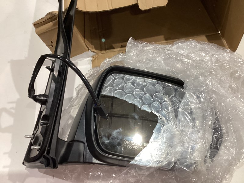 Condition photo showing Good Condition for Lqtio Right Passenger Side Mirror Compatible With 2011 2012 2013 2014 Toyota Sienna With Manual Folding Power Glass Matte Black Replace#87910-08080(3Pins)