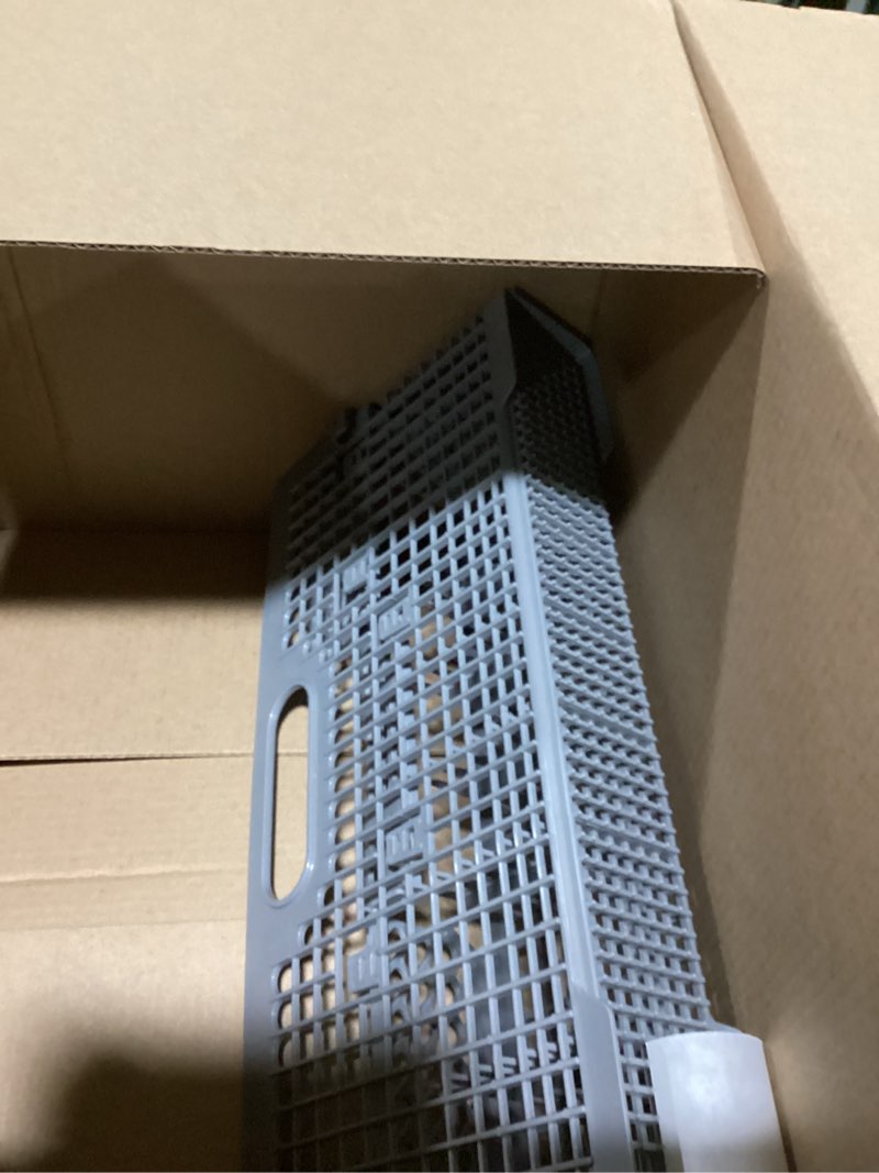 Condition photo showing New/Like New for universal dishwasher cutlery basket replacement wp8562043 dishwasher utensil silverware basket, compatible with part no. 8531233, wp8562043