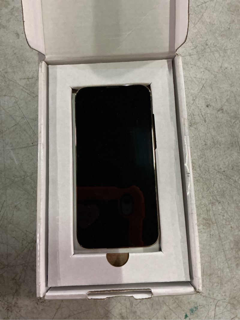 Condition photo showing Good Condition for apple iphone 13 pro, 256gb, gold - unlocked (renewed premium) unlocked gold 256gb.   ***working condition verified. no network or connectivity tests were performed. bidder be advised ***