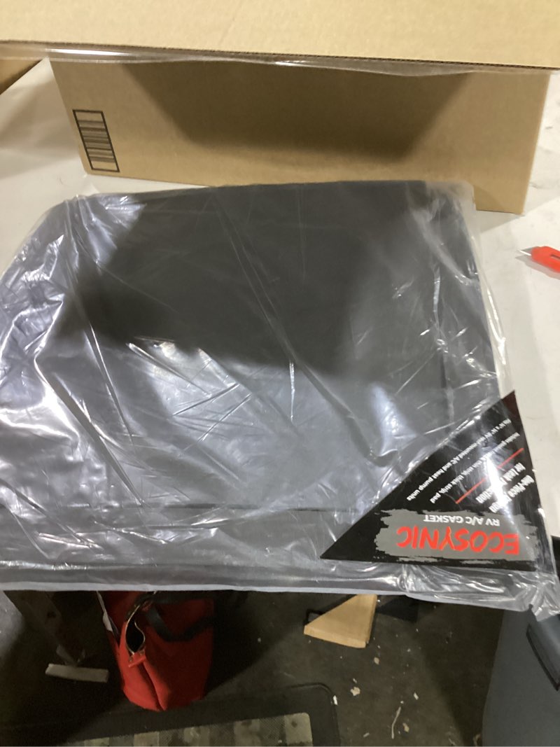 Condition photo showing Good Condition for 14”x14” rv air conditioner gasket replacement, one-piece rv ac gasket and seal kit, leak-proof rv a/c seal, rv roof seal kit for trailer, van 1pc