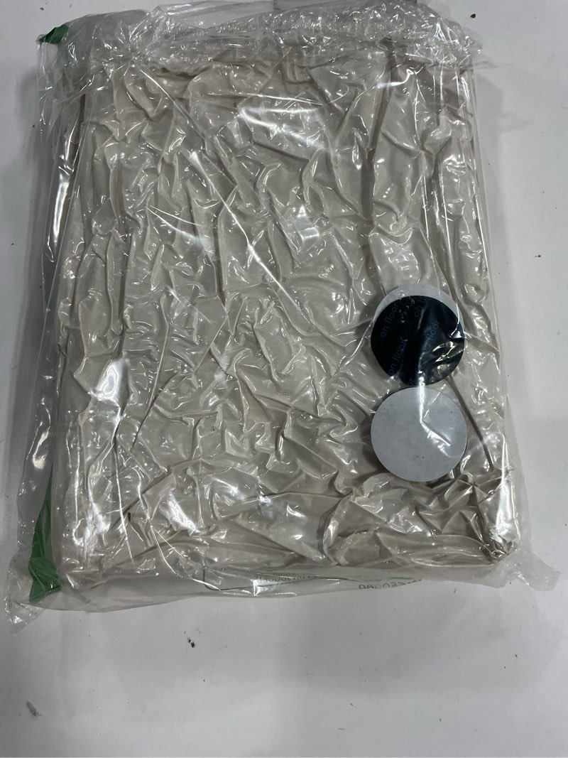 Condition photo showing New/Like New for Ophanie Round Rugs 5Ft Ivory Circle Area Rug, Christmas Room Decor, Aesthetic Nursery Bedroom Carpet, Fluffy Fuzzy Plush Soft Shaggy Cream Living Room Rugs for Kids Home 5' (Round) 2- Ivory