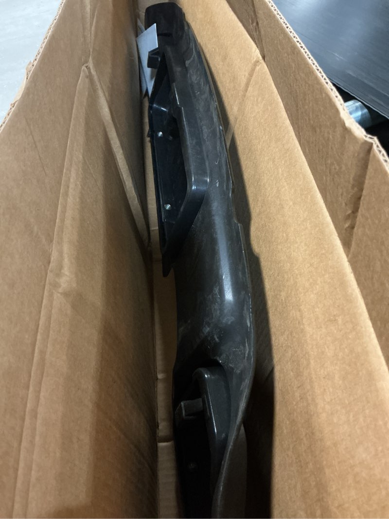 Condition photo showing As Is for Dashboard Cover W/Locking Box Compatible with 2004-2008.5 Club Car Precedent Golf Cart Plastic ABS Dash Cover Assembly Gloss Black