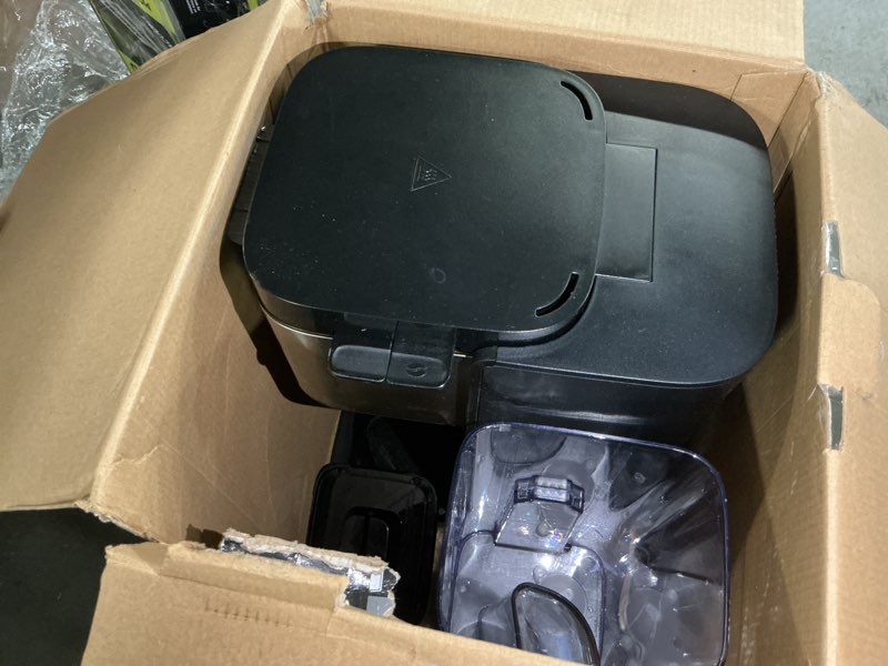 Condition photo showing As Is for Ninja 12-Cup Programmable Coffee Brewer, 2 Brew Styles, Adjustable Warm Plate, 60oz Water Reservoir, Delay Brew - Black/Stainless Steel