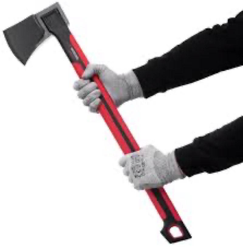 INTERTOOL Splitting Axe for Firewood 28” Maul Wood Splitter Ax Tool for Deeper Cuts, Chopping, Kindl
