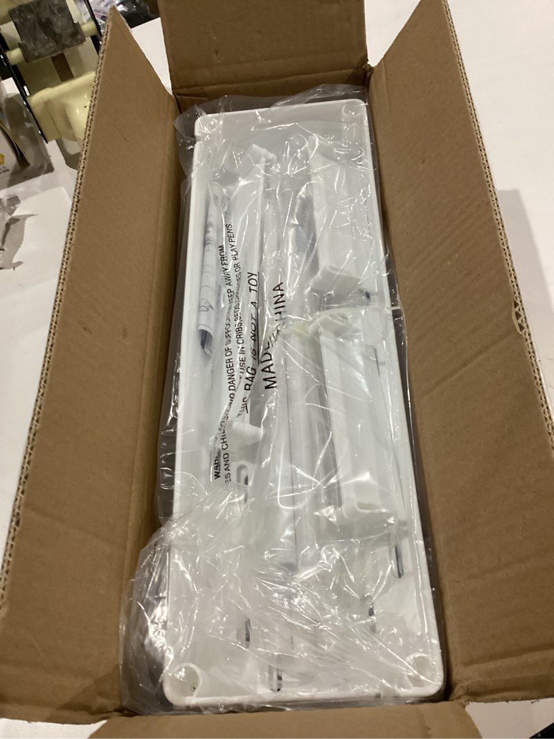 Condition photo showing Good Condition for SPACELEAD Slim Storage Cart 3 Tier,Bathroom Organizer Rolling Utility, Mobile Shelving Unit Slide Out for Office, Kitchen, Laundry Room & Narrow Places,White