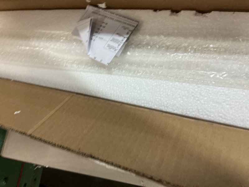 Condition photo showing New/Like New for Progress Lighting Parallel LED Collection 22" Etched White Glass Luxe Bath Vanity Light Brushed Nickel Medium Nickel