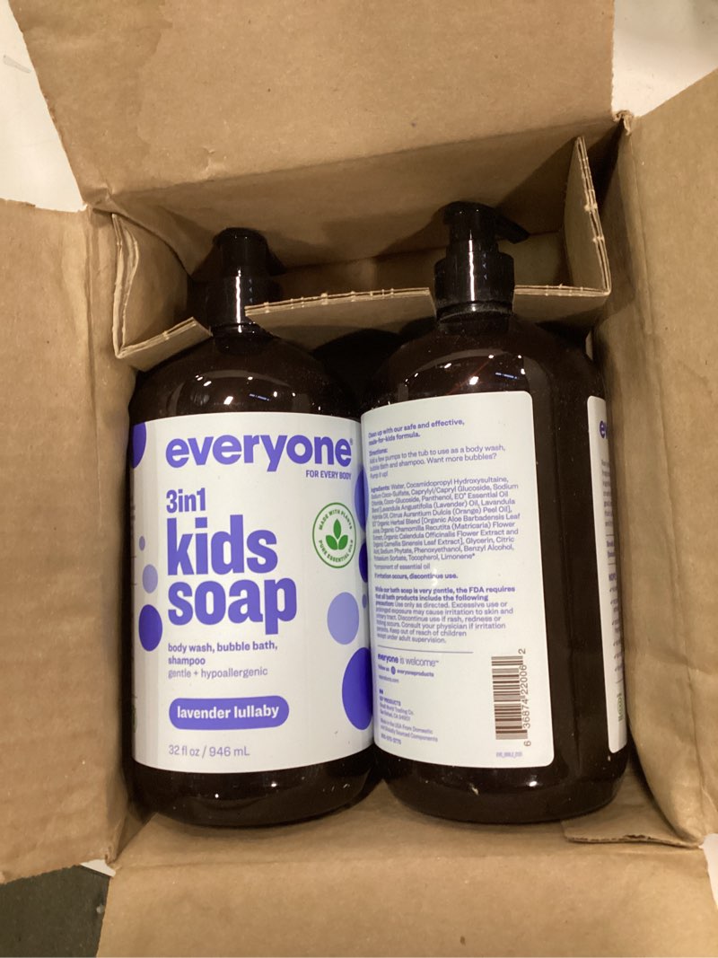 Condition photo showing New/Like New for Everyone Kids' 3-in-1 Body Wash - Lavender Lullaby - 32 fl oz