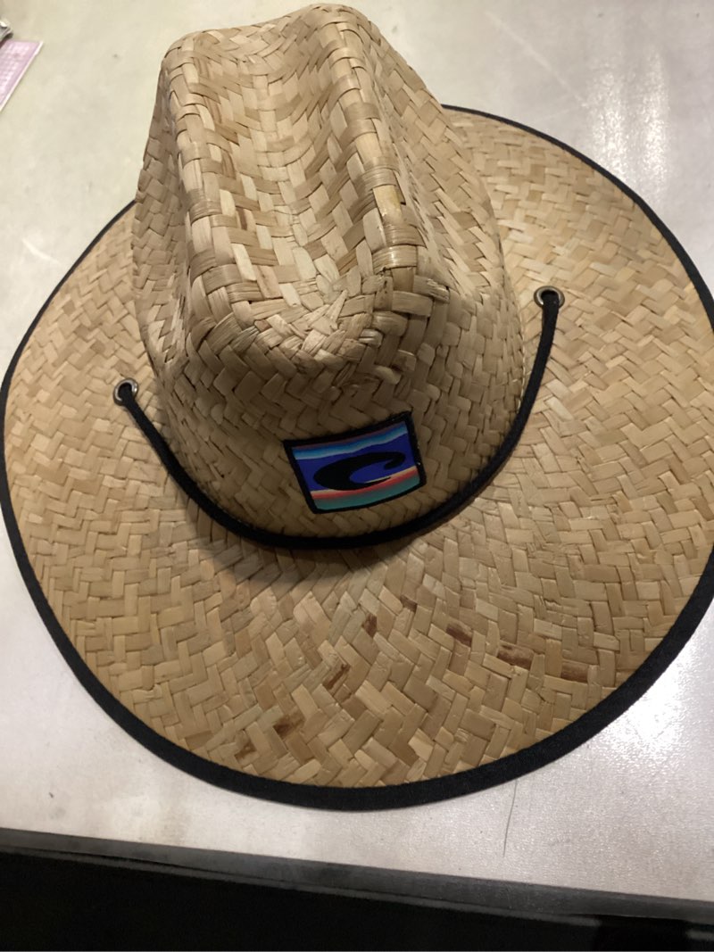 Condition photo showing Good Condition for costa del mar unisex adult costa lifeguard straw hat assorted one size