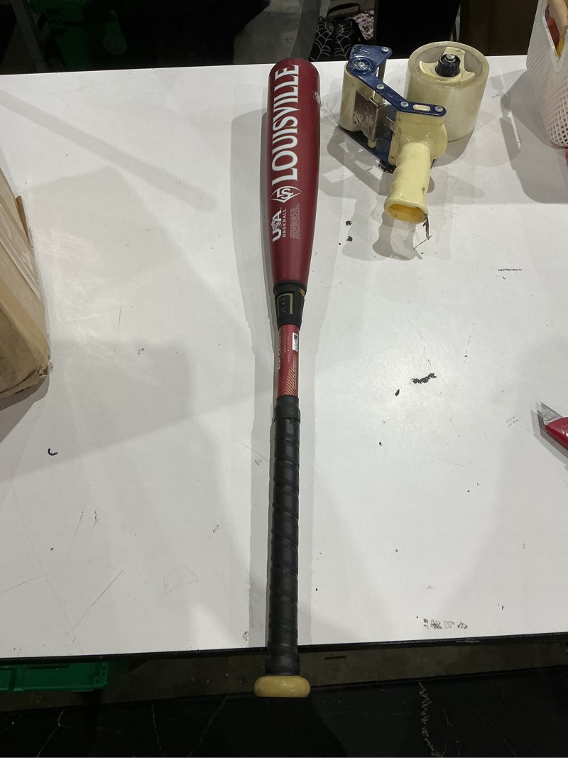 Condition photo showing Good Condition for not exact similar to louisville slugger 2025 meta (-3) bbcor baseball bats red/black 32\\\" (29 oz)